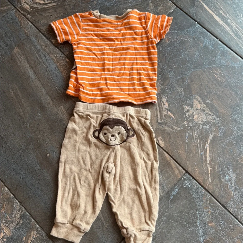 21 piece 3-6 month boys mixed clothing lot- bright multi-color sets - Picture 7 of 14
